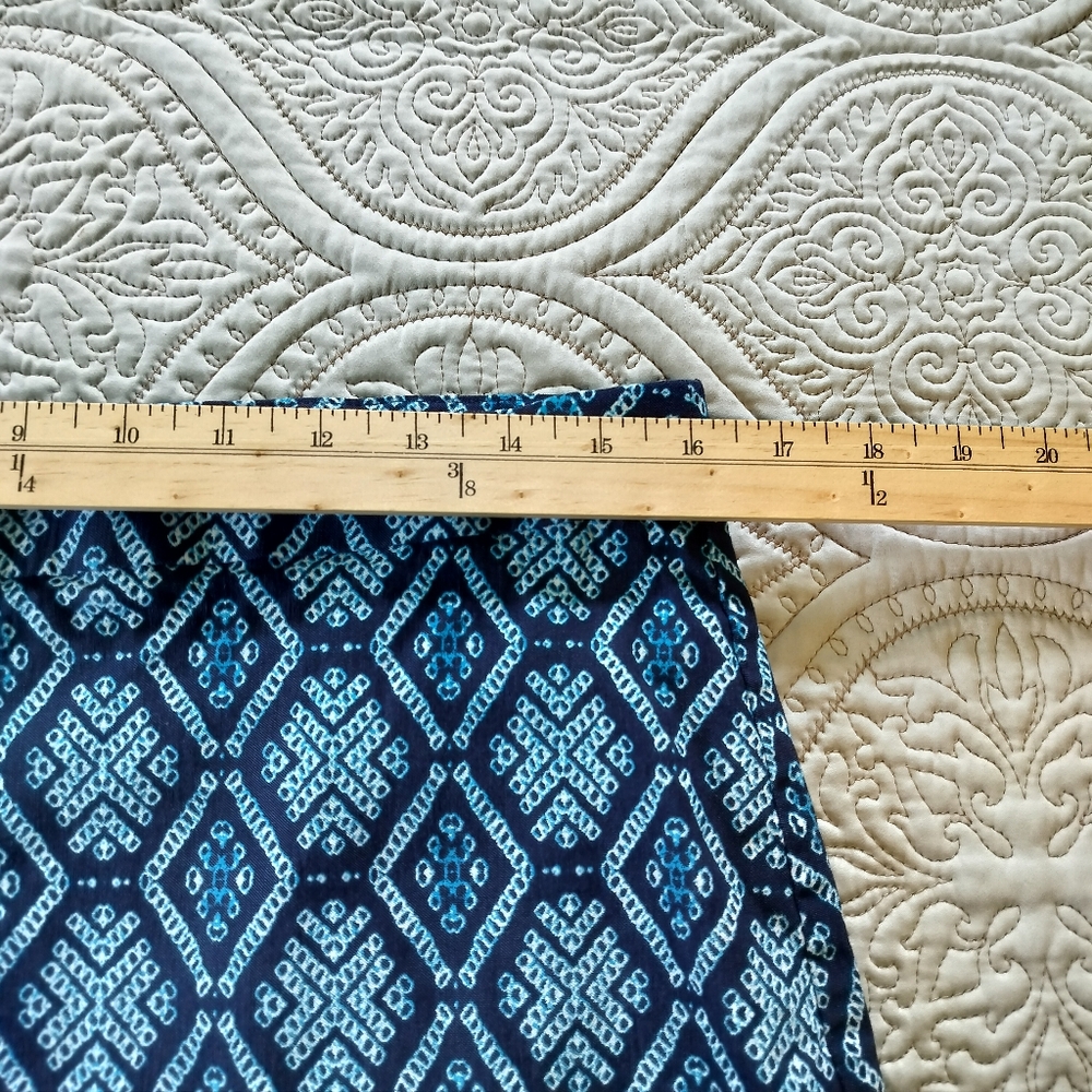 2/$30 Rafaella Comfort Blue Print Tennis Skort‎ Women Sz L Tennis Golf Prep - Picture 6 of 12